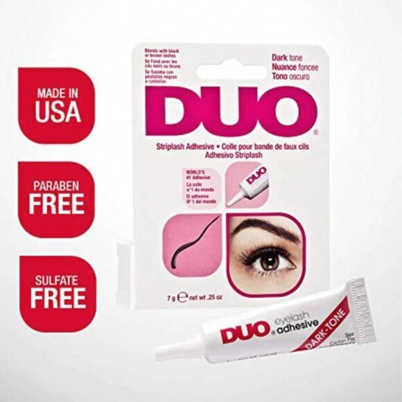 DUO Strip Lash Adhesive Extension Eyelash Glue False Lashes Dark Tone - Picture 5 of 5